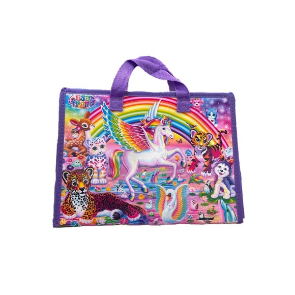Bendon Lisa Frank Coloring & Activity Set with Fold Out Storage Case - Picture 1 of 12